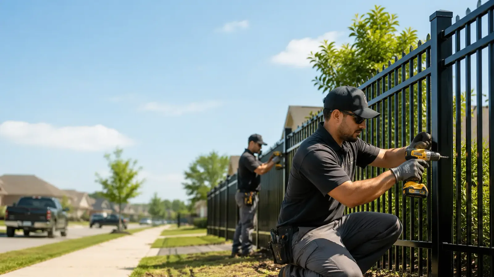 Metal Fence Installation in White Marsh, MD